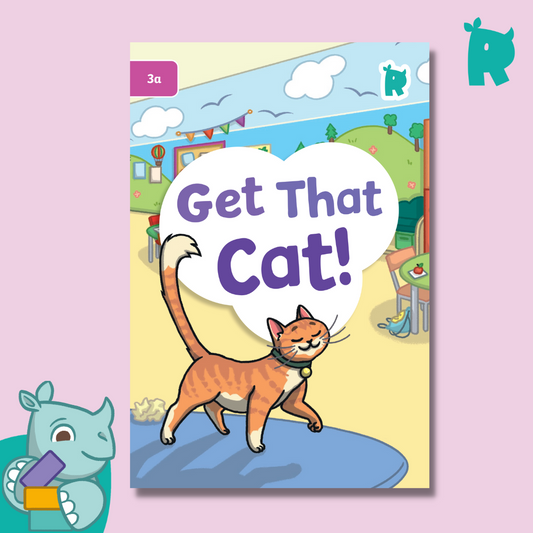 Twinkl Rhino Readers - Get that Cat! (Level 3a)