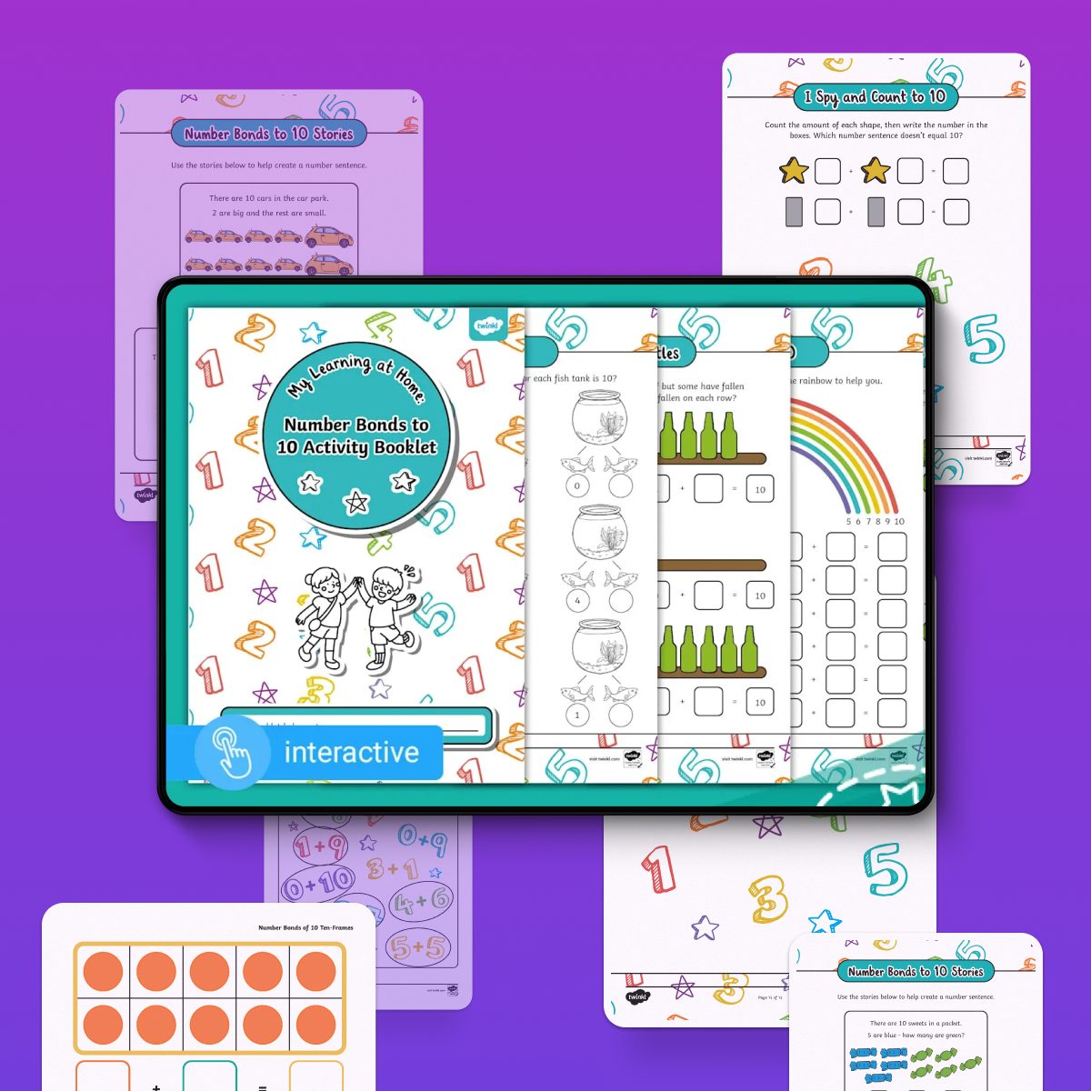Number Bonds to 10 Bundle