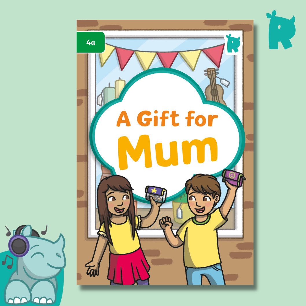Twinkl Rhino Readers - A Gift for Mum (Level 4a)