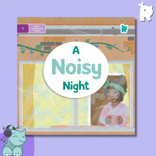 Twinkl Rhino Readers - A Noisy Night (Level 1 / Unit 1)