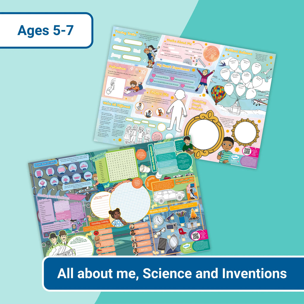 Giant Activity Mats - All About Me, Science and Inventions