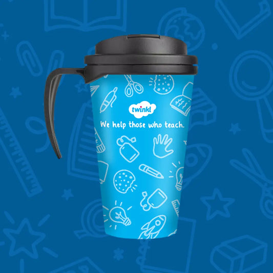 Twinkl Classroom Safe Mug - Blue