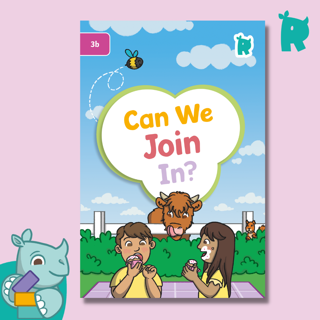 Twinkl Rhino Readers - Can We Join In? (Level 3b)