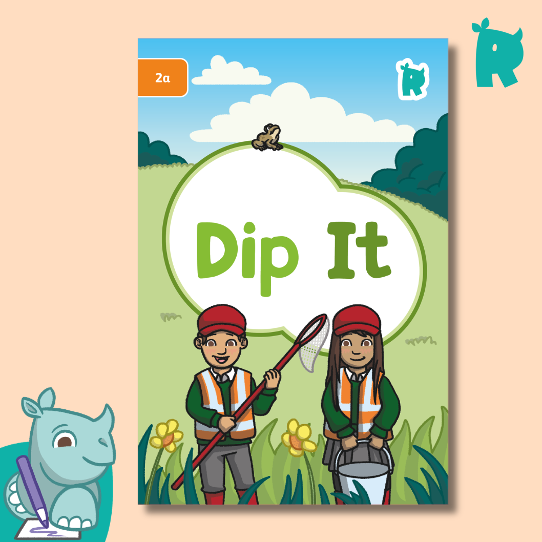Twinkl Rhino Readers - Dip It (Level 2a) (Pre-Order)