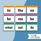 Twinkl Phonics - EYFS Tricky Word Flashcards