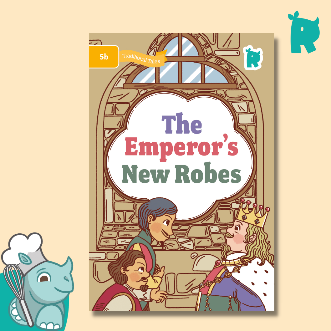 Twinkl Rhino Readers - The Emperor's New Robes (Level 5b)