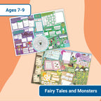 Giant Activity Mats - Monsters and Fairy Tales