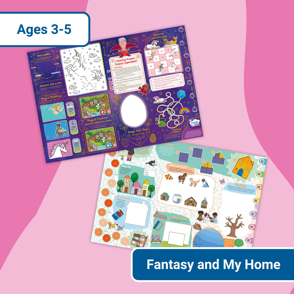 Giant Activity Mat - Fantasy and My Home