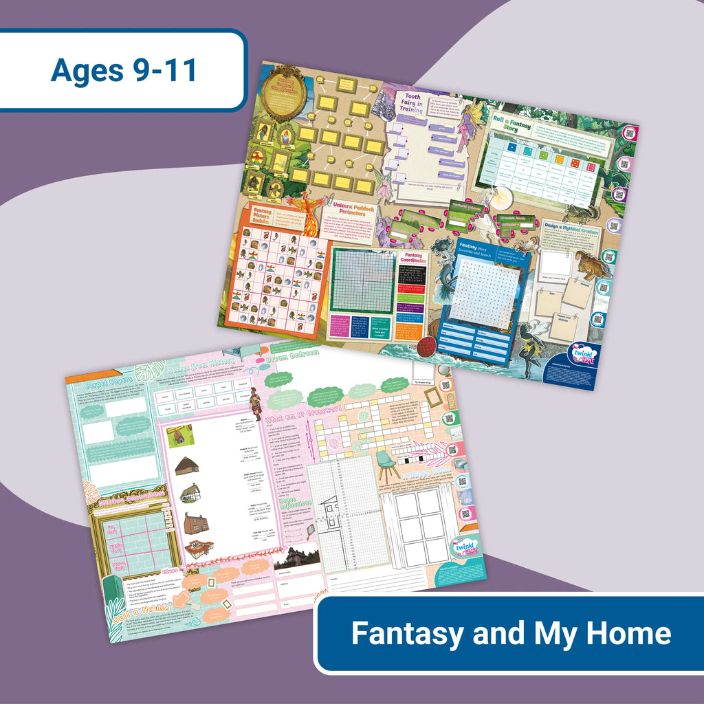 Giant Activity Mat - Fantasy and My Home