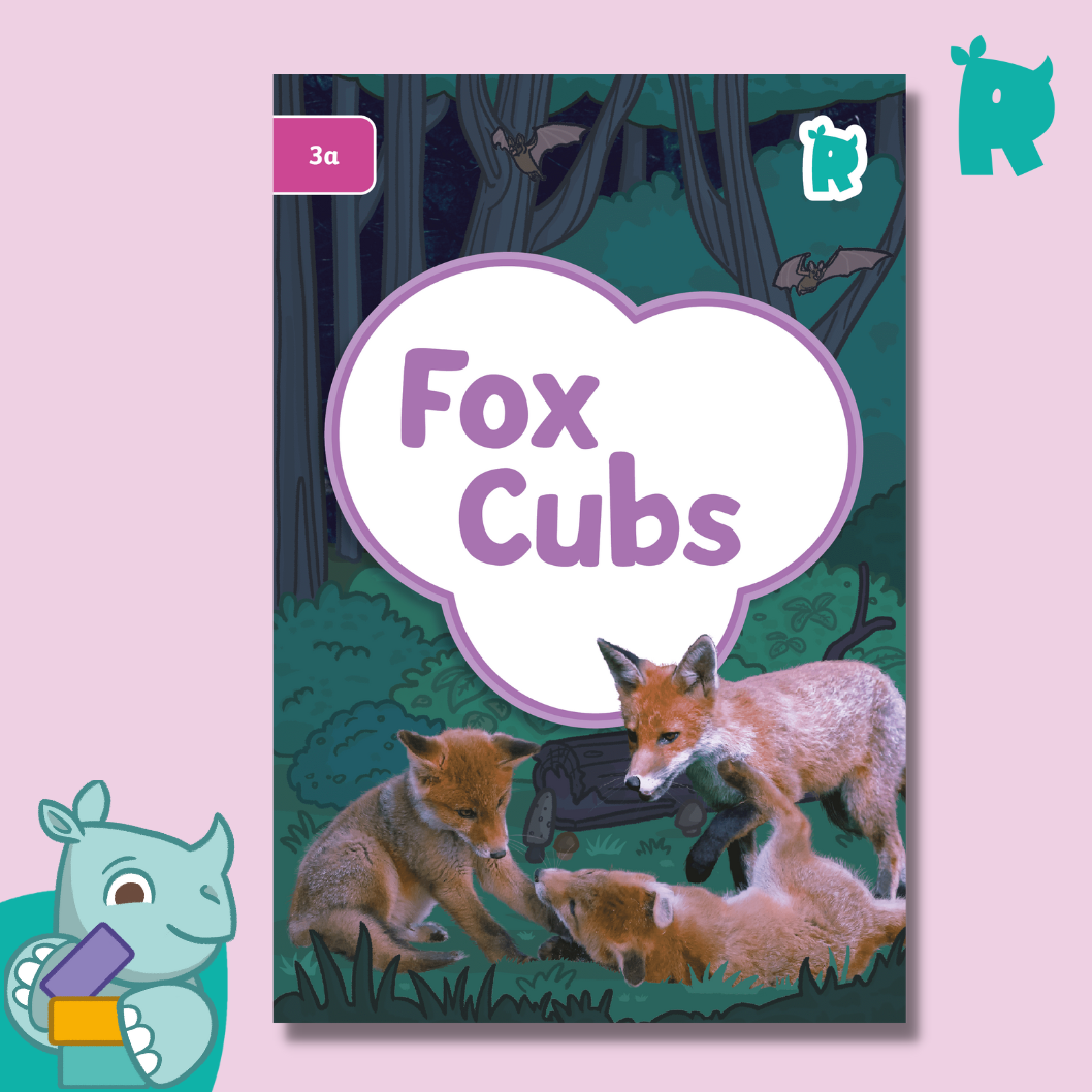 Twinkl Rhino Readers - Fox Cubs (Level 3a)