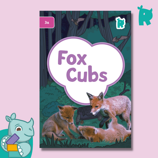Twinkl Rhino Readers - Fox Cubs (Level 3a)