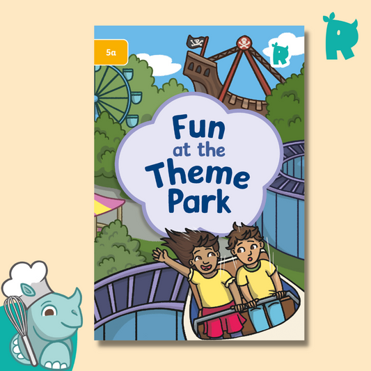 Twinkl Rhino Readers - Fun at the Theme Park (Level 5a)