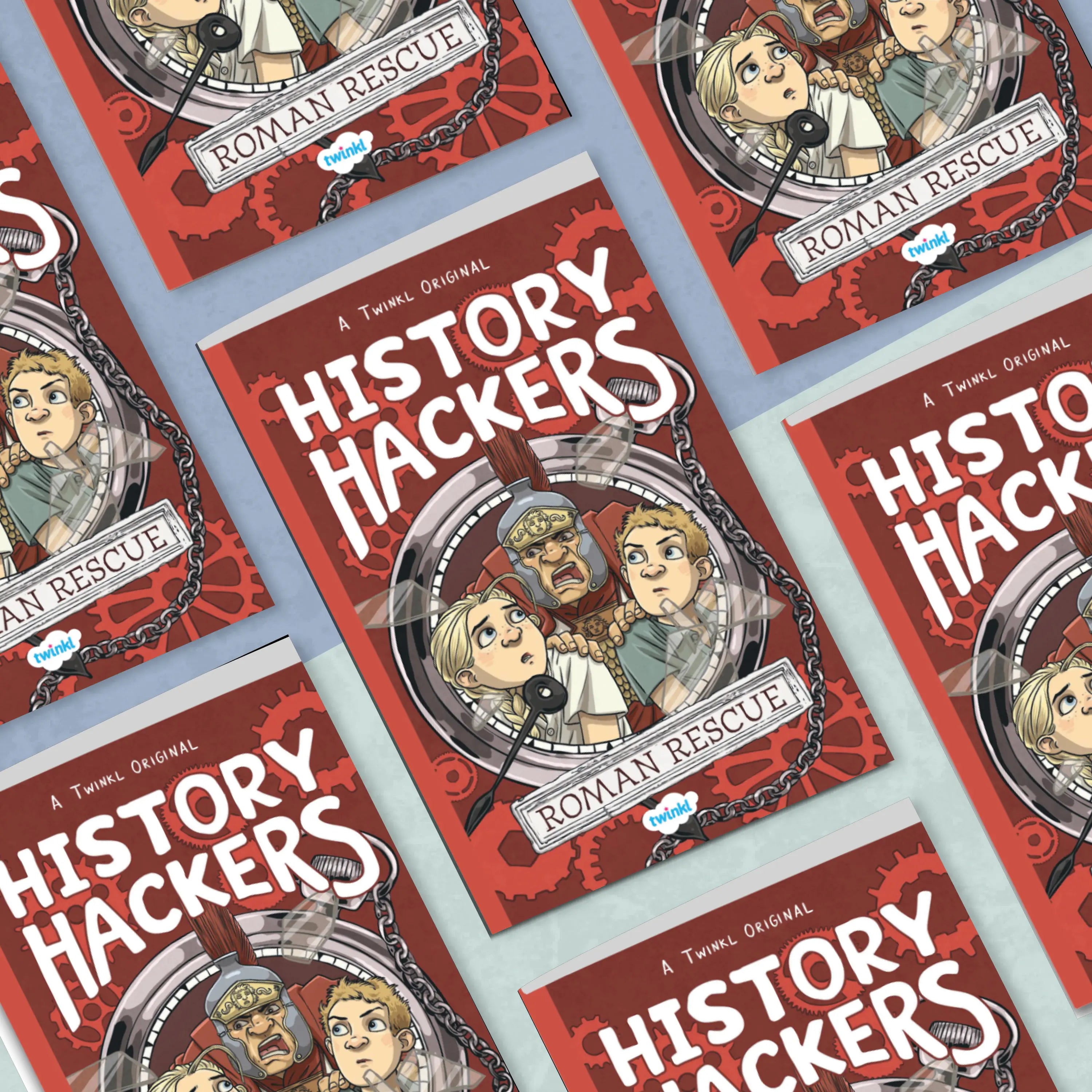 Roman Rescue History Hackers: Roman Rescue - Age 7-11 | Book – Twinkl Educational ...