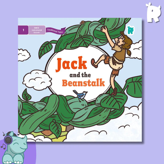 Twinkl Rhino Readers - Jack and the Beanstalk (Level 1 / Unit 2)