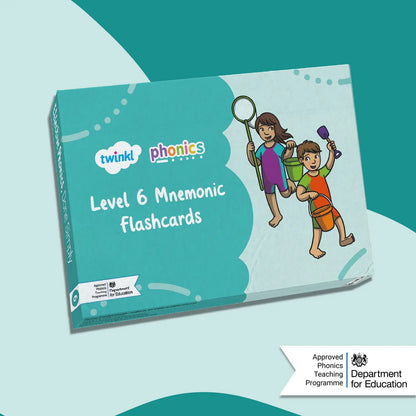 Twinkl Phonics - Level 6 Mnemonic Flashcards