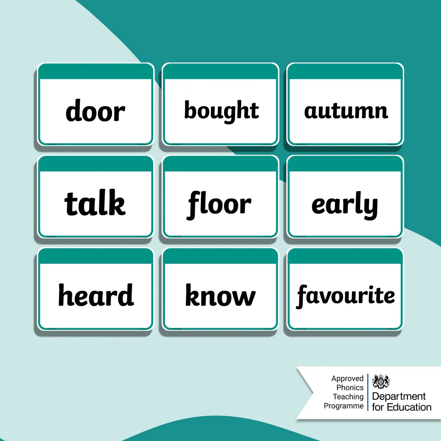 Twinkl Phonics - Level 6 Common Exception Word Flashcards