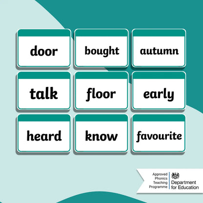 Twinkl Phonics - Level 6 Common Exception Word Flashcards