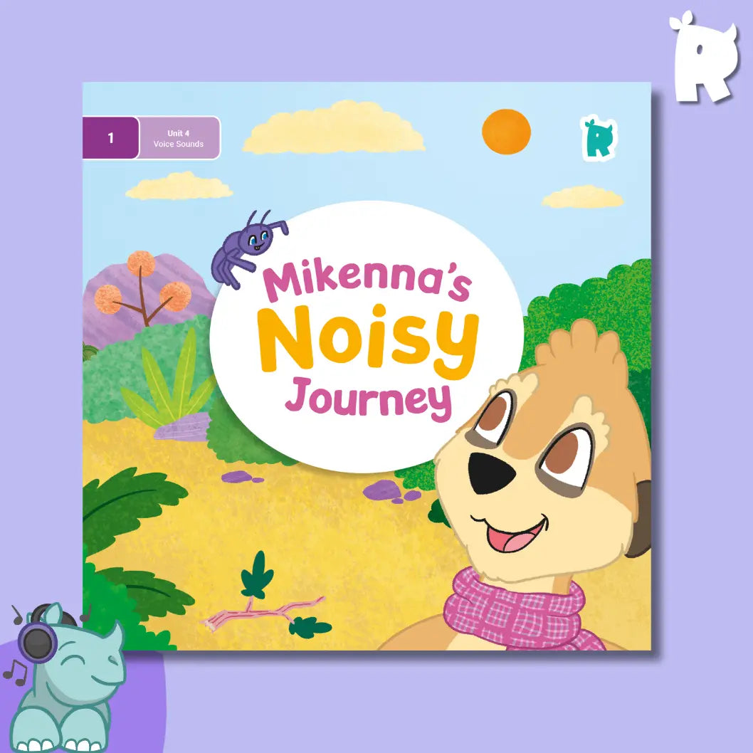 Twinkl Rhino Readers - Mikenna’s Noisy Journey (Level 1 / Unit 4)