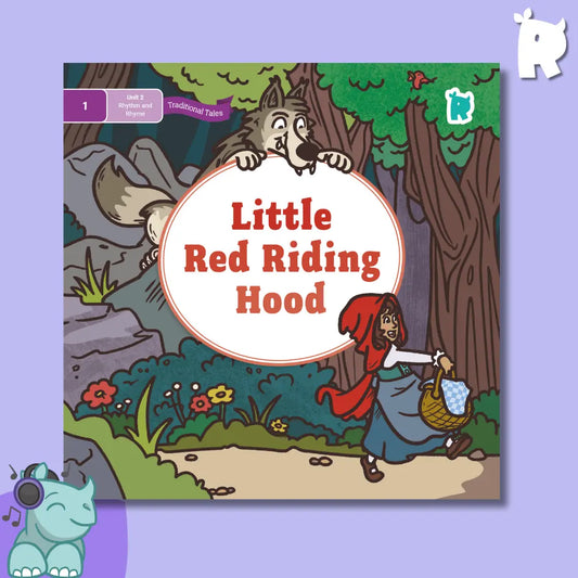 Twinkl Rhino Readers - Little Red Riding Hood (Level 1 / Unit 2)