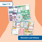 GIANT Activity Mat - Monsters and History