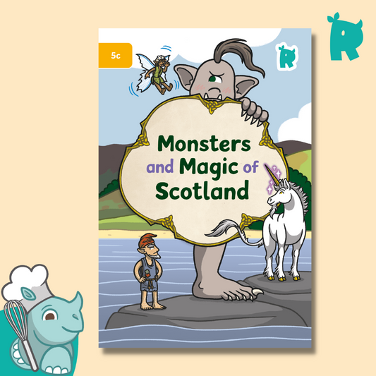 Twinkl Rhino Readers - Level 5c Monsters and Magic of Scotland