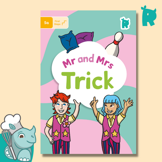 Twinkl Rhino Readers - Level 5a First Steps: Mr and Mrs Trick