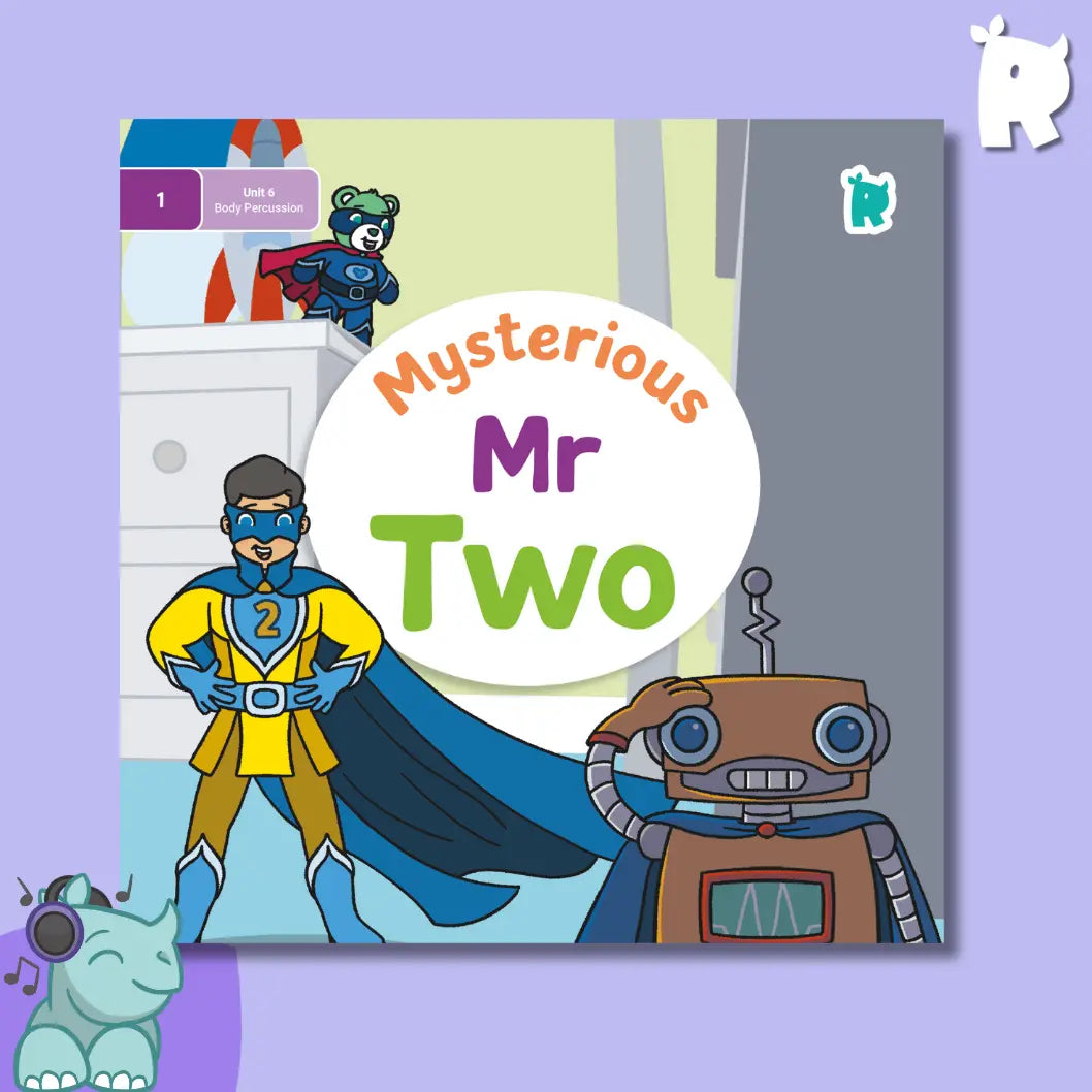 Twinkl Rhino Readers – Mysterious Mr Two (Level 1 / Unit 6)