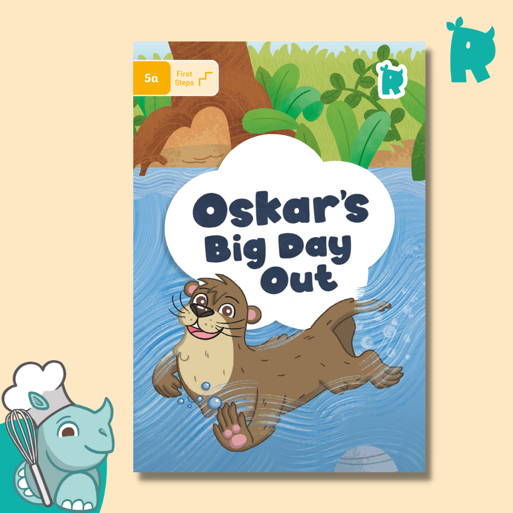 Twinkl Rhino Readers - Level 5a First Steps: Oskar's Big Day Out