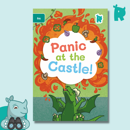 Twinkl Rhino Readers - Panic at the Castle! (Level 6a)