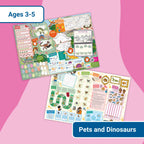 Giant Activity Mat - Pets and Dinosaurs