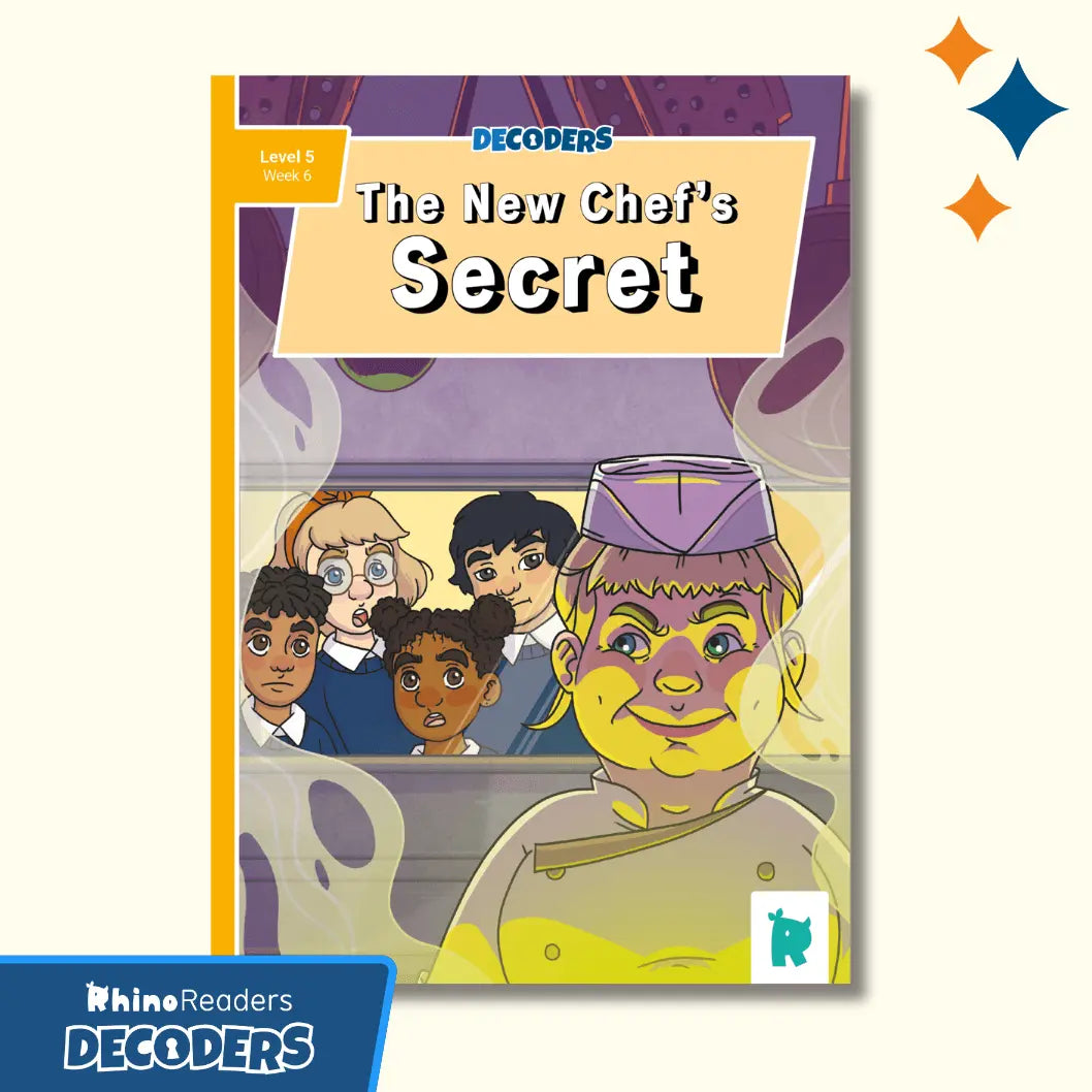 Twinkl Rhino Readers Decoders - The New Chef's Secret (Level 5 / Week 6)