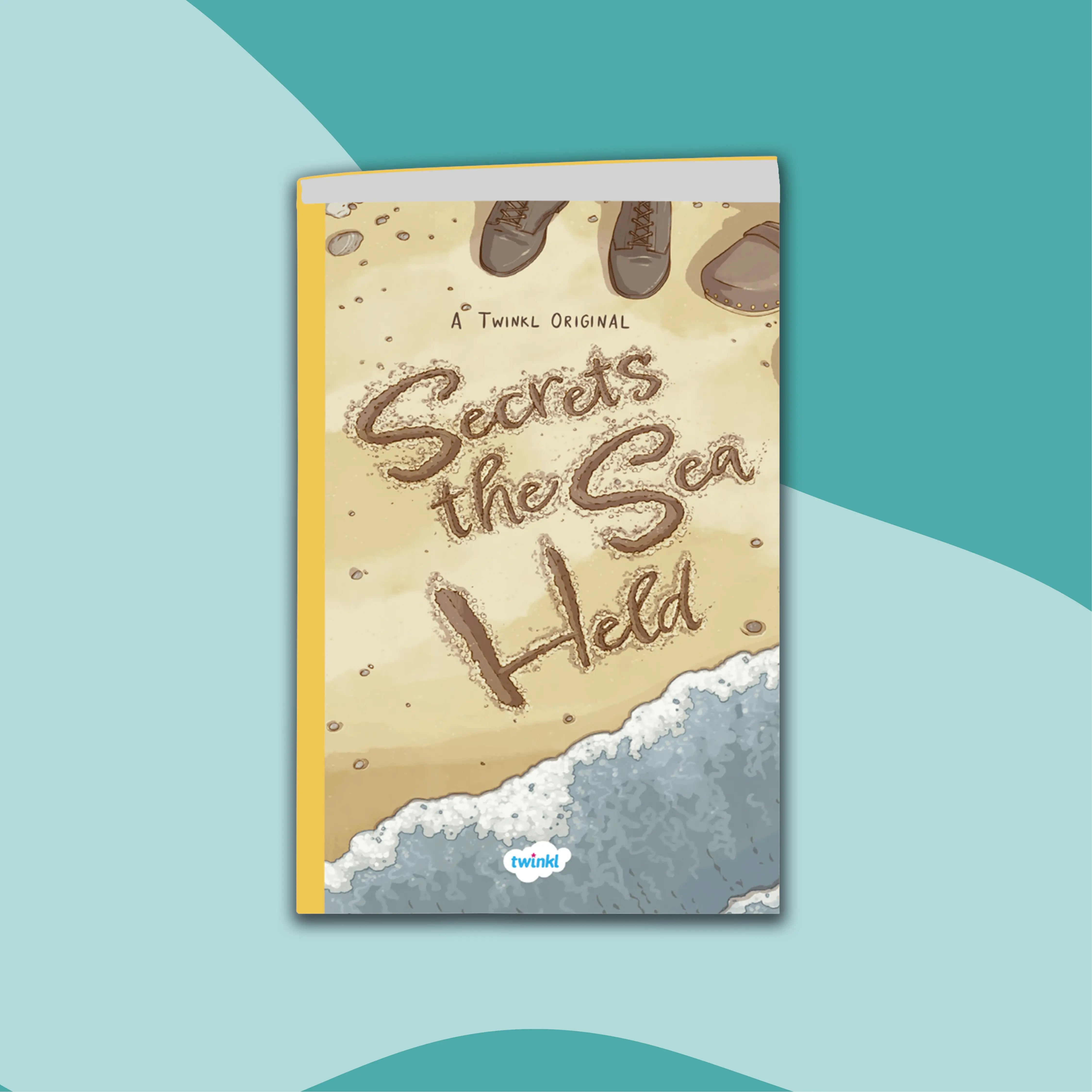 Cover of 'Secrets the Sea Held - Age 7-11' by Twinkl Educational Publishing, featuring an illustrated underwater scene with sea creatures.