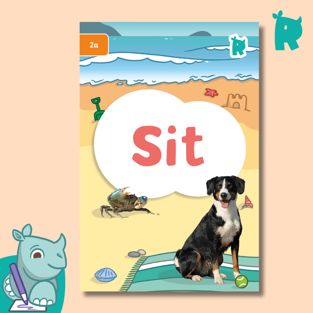 Twinkl Rhino Readers - Sit! (Level 2a) (Pre-Order)