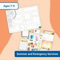 Giant Activity Mats - Summer and People Who Help Us/Emergency Services