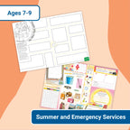 Giant Activity Mats - Summer and People Who Help Us/Emergency Services