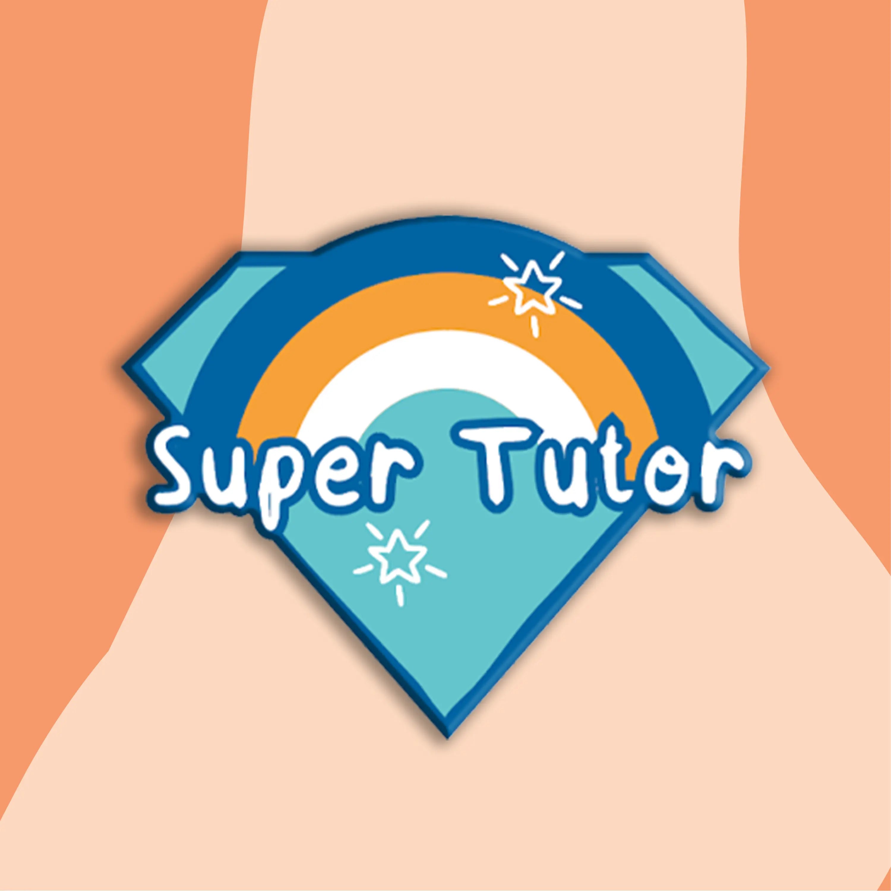 Twinkl Super Tutor Pin Badge