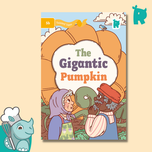 Twinkl Rhino Readers - The Gigantic Pumpkin (Level 5b)