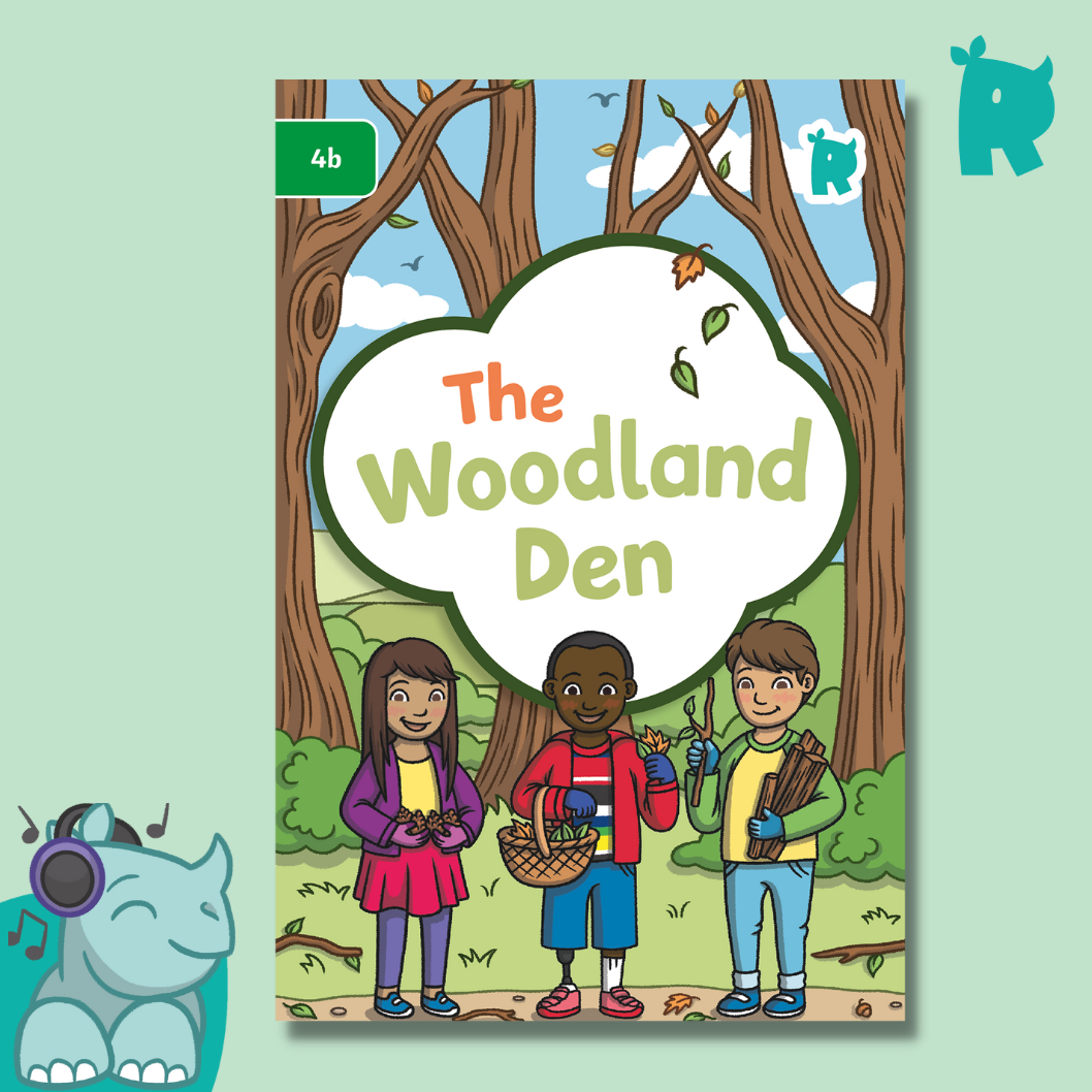 Twinkl Rhino Readers - The Woodland Den (Level 4b)