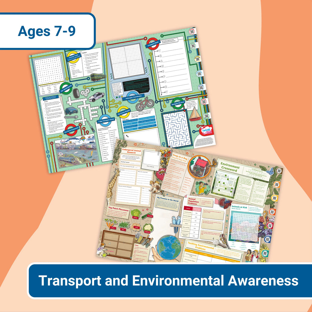 Giant Activity Mat - Transport and Environmental Awareness