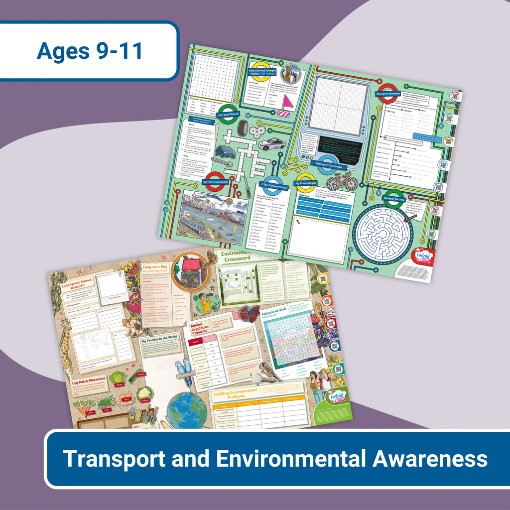 Giant Activity Mat - Transport and Environmental Awareness