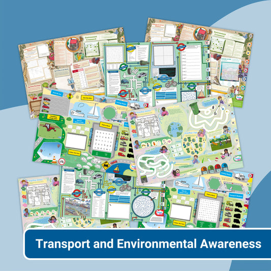 Giant Activity Mat - Transport and Environmental Awareness