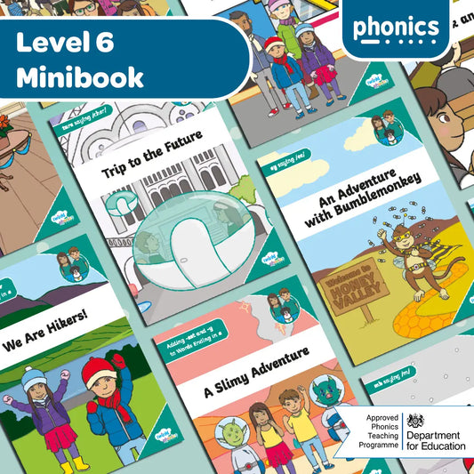 Twinkl Phonics - Level 6 Minibooks Pack