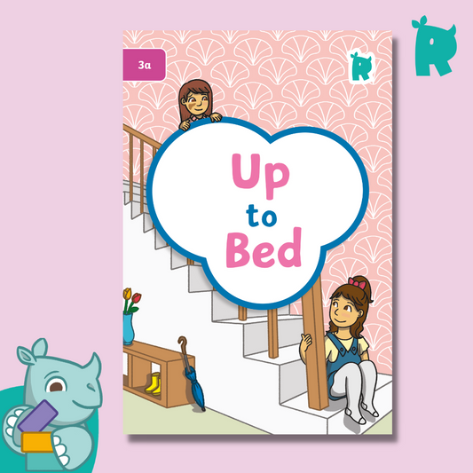 Twinkl Rhino Readers - Up to Bed (Level 3a)