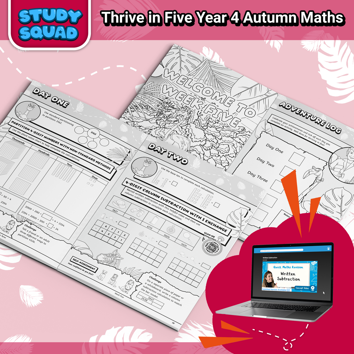 Thrive in Five, Autumn Term - Maths Year 4