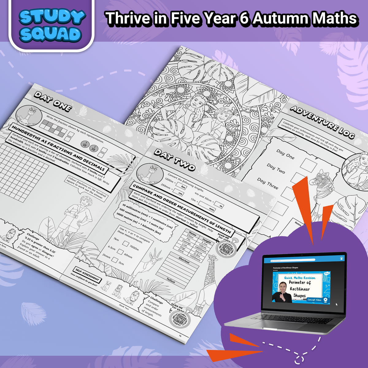 Thrive in Five, Autumn Term - Maths Year 6