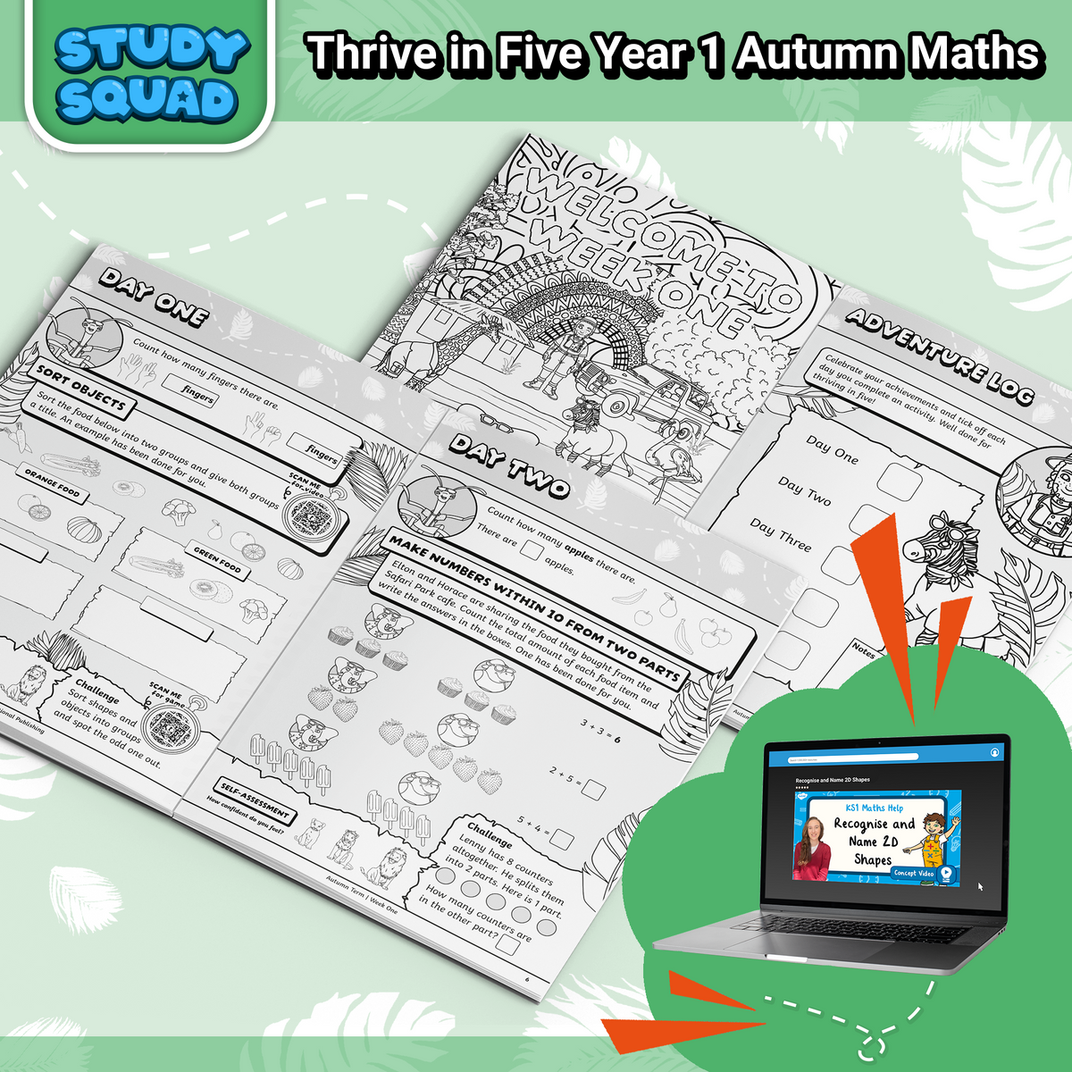 Thrive in Five, Autumn Term - Maths Year 1