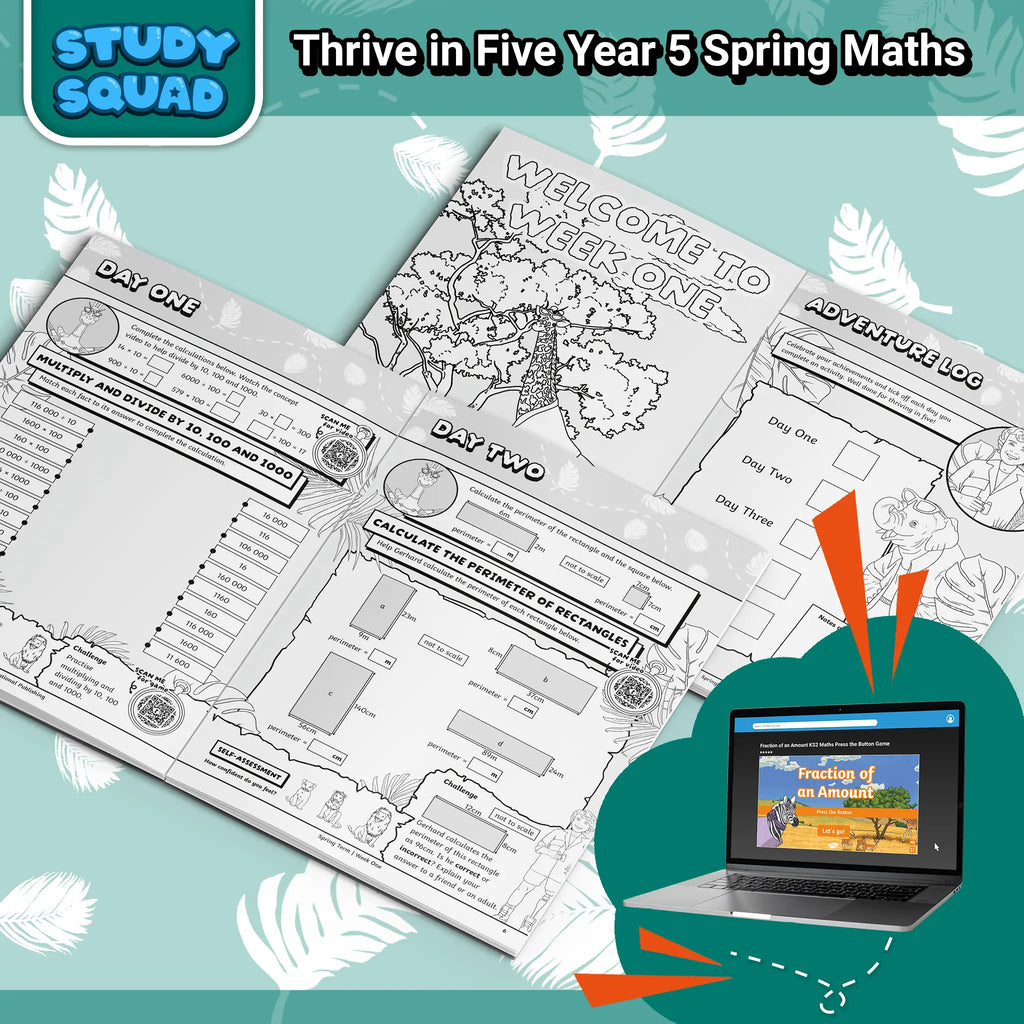 Thrive in Five, Spring Term - KS2 Maths Year 5