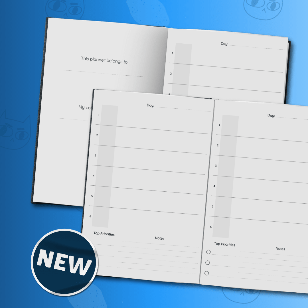 Daily Planner - Cat - Twinkl Educational Publishing