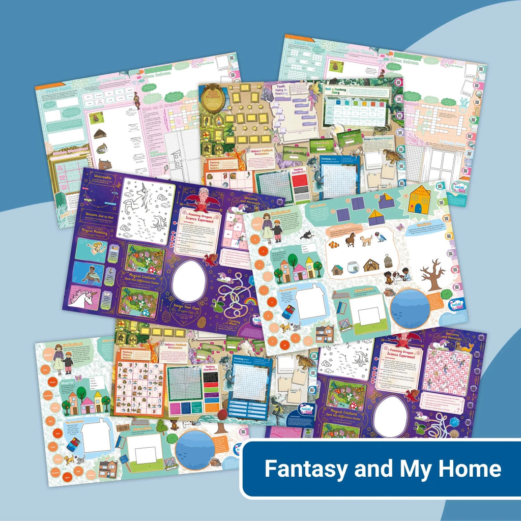 Giant Activity Mat - Fantasy and My Home - Twinkl Educational Publishing