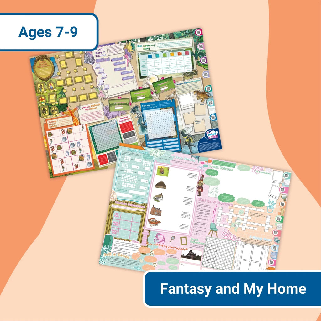 Giant Activity Mat - Fantasy and My Home - Twinkl Educational Publishing
